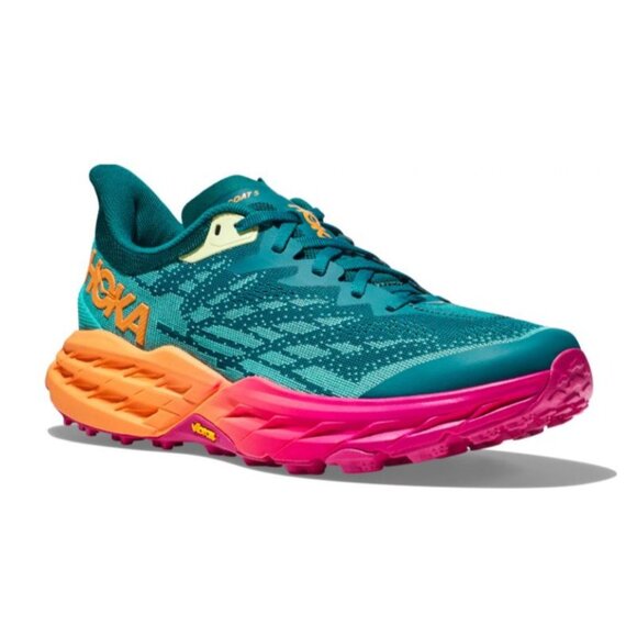 HOKA Women's Speedgoat 5 Trail Running‎ Sneakers, Deep Lake - Picture 1 of 7